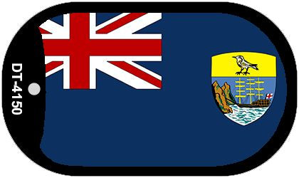St Helena Flag Metal Novelty Dog Tag Necklace DT-4150