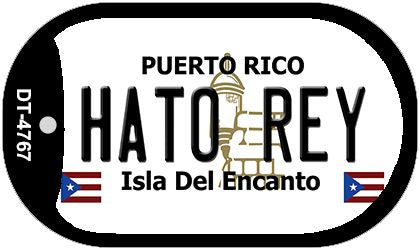 Hato Rey Puerto Rico Metal Novelty Dog Tag Necklace DT-4767
