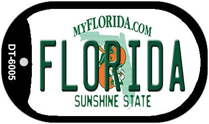 Florida Novelty Metal Dog Tag Necklace DT-6005