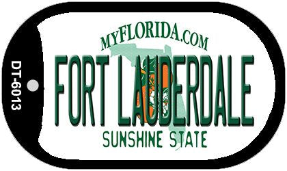 Fort Lauderdale Florida Novelty Metal Dog Tag Necklace DT-6013