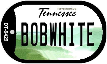 Bobwhite Tennessee Novelty Metal Dog Tag Necklace DT-6429