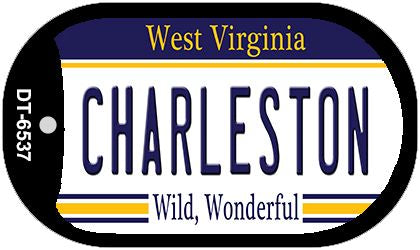 Charleston West Virginia Novelty Metal Dog Tag Necklace DT-6537