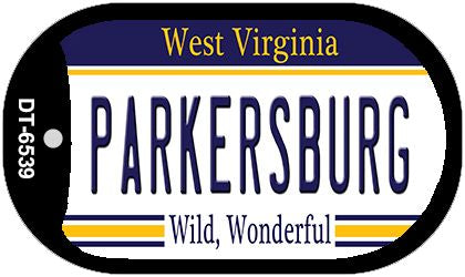 Parkersburg West Virginia Novelty Metal Dog Tag Necklace DT-6539