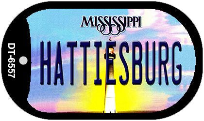Hattiesburg Mississippi Novelty Metal Dog Tag Necklace DT-6557