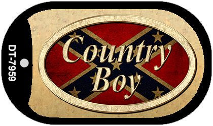 Boy Novelty Metal Dog Tag Necklace DT-7959