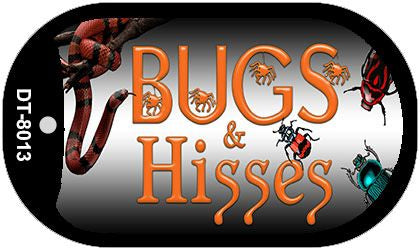 Bugs and Hisses Novelty Metal Dog Tag Necklace DT-8013