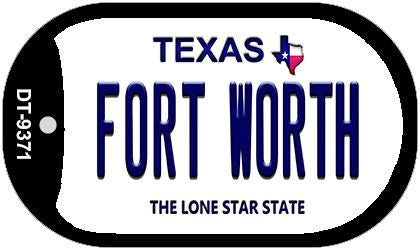 Fort Worth Texas Novelty Metal Dog Tag Necklace DT-9371