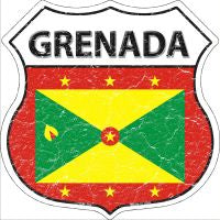 Grenada Highway Shield Novelty Metal Magnet HSM-264