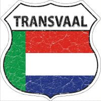 Transvaal Highway Shield Novelty Metal Magnet HSM-429