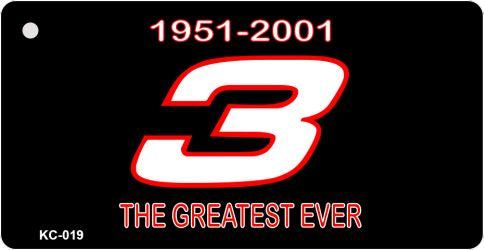 #3 Greatest Ever Novelty Aluminum Key Chain KC-019