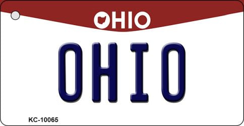 Ohio State License Plate Tag Key Chain KC-10065