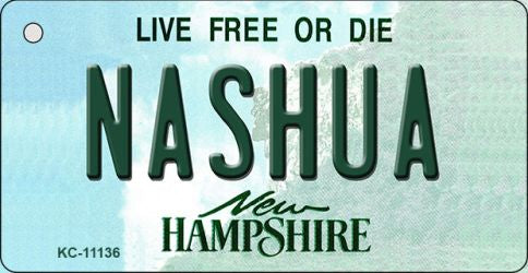 Nashua New Hampshire State License Plate Tag Key Chain KC-11136