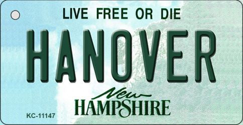 Hanover New Hampshire State License Plate Tag Key Chain KC-11147