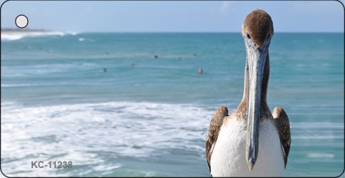 Pelican Ocean Novelty Aluminum Key Chain KC-11238