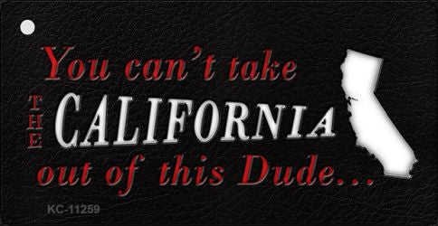 California Dude Novelty Metal Key Chain KC-11259