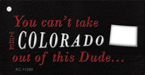 Colorado Dude Novelty Metal Key Chain KC-11260