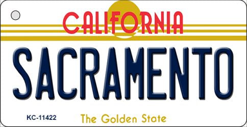 Sacramento California Novelty Metal Key Chain KC-11422