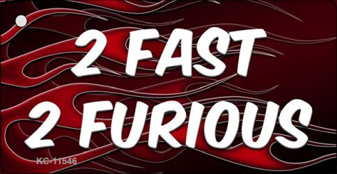 2 Fast 2 Furious Novelty Metal Key Chain KC-11546