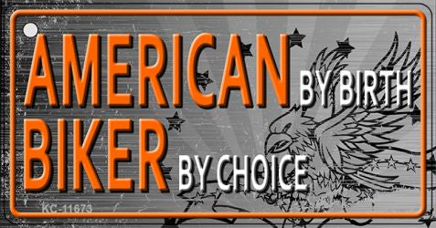 American Biker Novelty Metal Key Chain KC-11673