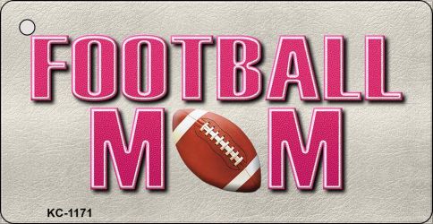 Football Mom Novelty Aluminum Key Chain KC-1171