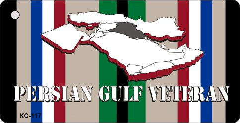 Persian Gulf Veteran Novelty Aluminum Key Chain KC-117