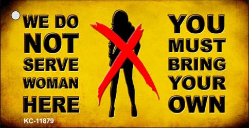 Bring Your Own Novelty Metal Key Chain KC-11879