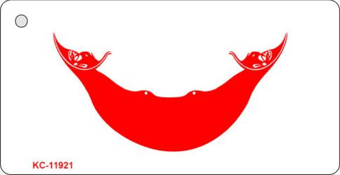 Easter Island Flag Novelty Metal Key Chain KC-11921