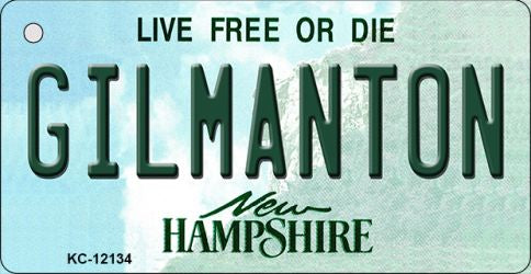Gilmanton New Hampshire Novelty Metal Key Chain KC-12134