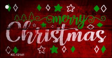 Merry Christmas Novelty Metal Key Chain KC-12141