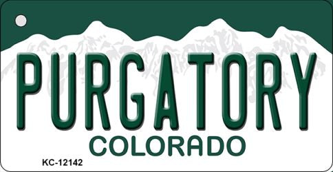 Purgatory Colorado Novelty Metal Key Chain KC-12142