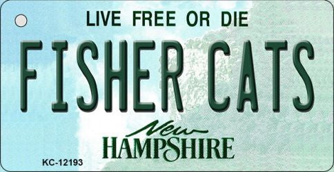 Fisher Cats New Hampshire Novelty Metal Key Chain KC-12193