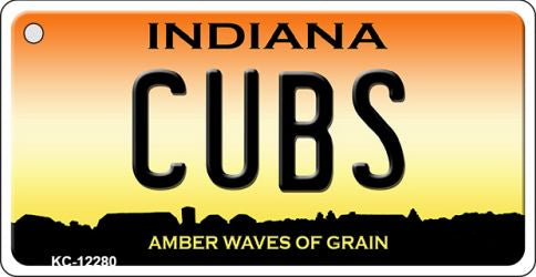 Cubs Indiana Novelty Metal Key Chain KC-12280