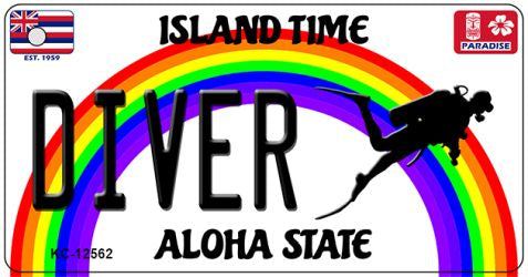 Diver Novelty Metal Key Chain KC-12562