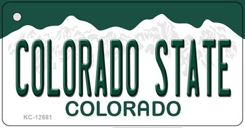 Colorado State Novelty Metal Key Chain KC-12681