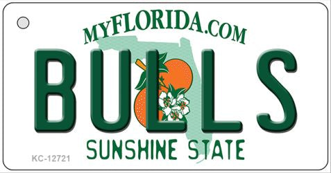 Bulls Novelty Metal Key Chain KC-12721