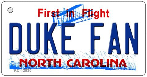 Duke Fan Novelty Metal Key Chain KC-12930