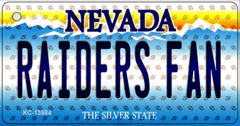 Raiders Fan Nevada Novelty Metal Key Chain KC-13584