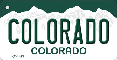 Colorado Metal Novelty Aluminum Key Chain KC-1473