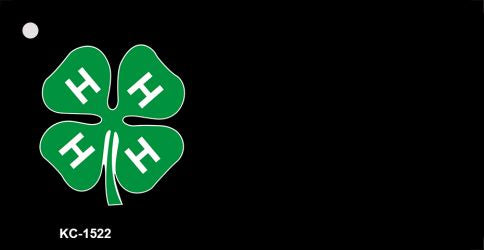 4-H Novelty Aluminum Key Chain KC-1522