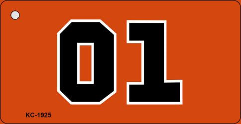 Dukes Of Hazard 01 Novelty Aluminum Key Chain KC-1925