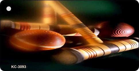 Croquet Novelty Aluminum Key Chain KC-3093