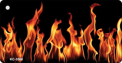 Fire Novelty Aluminum Key Chain KC-3506