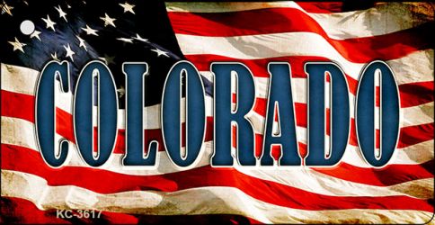 Colorado Novelty Aluminum Key Chain KC-3617