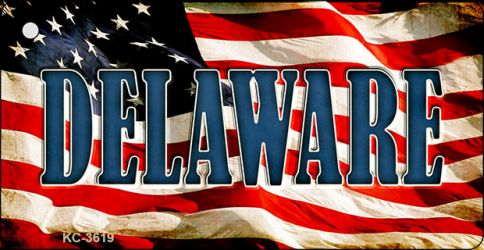 Delaware Novelty Aluminum Key Chain KC-3619