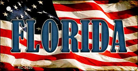 Florida Novelty Aluminum Key Chain KC-3620
