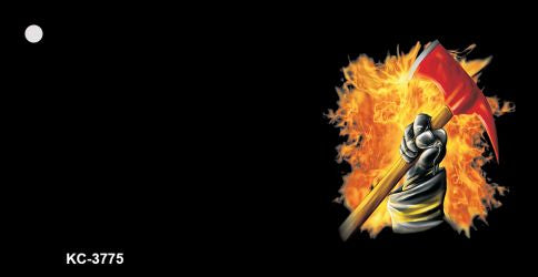 Fire OffSet Novelty Aluminum Key Chain KC-3775