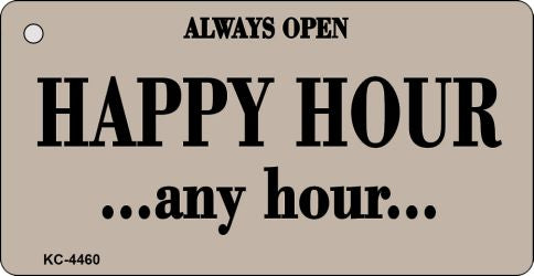 Happy Hour Novelty Aluminum Key Chain KC-4460