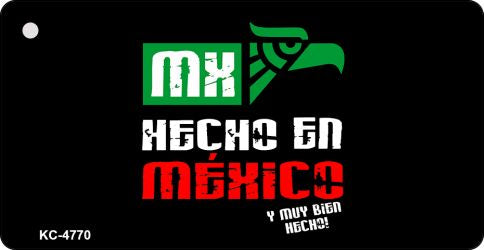 Made In Mexico Novelty Aluminum Key Chain KC-4770