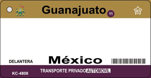 Guanajuato Mexico Blank Novelty Metal Key Chain KC-4808