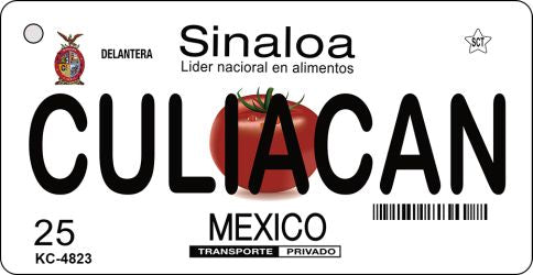 Cauliacan Mexico Novelty Metal Key Chain KC-4823